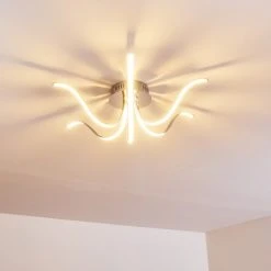 Hofstein Wikon Deckenleuchte LED Chrom, 6-flammig -LED Leuchten Verkäufe 2022 wikon deckenleuchte h3268926 do2 2