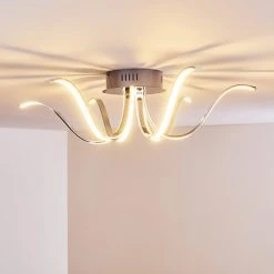 Hofstein Wikon Deckenleuchte LED Chrom, 6-flammig -LED Leuchten Verkäufe 2022 wikon deckenleuchte h3268926 do2 5