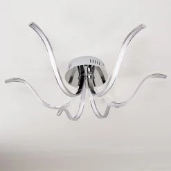 Hofstein Wikon Deckenleuchte LED Chrom, 6-flammig -LED Leuchten Verkäufe 2022 wikon deckenleuchte h3268926 do2 9