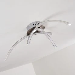 Hofstein Wikon Deckenleuchte LED Nickel-Matt, 3-flammig -LED Leuchten Verkäufe 2022 wikon deckenleuchte h3268933 do1 12