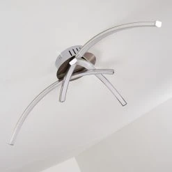 Hofstein Wikon Deckenleuchte LED Nickel-Matt, 3-flammig -LED Leuchten Verkäufe 2022 wikon deckenleuchte h3268933 do1 15