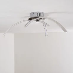 Hofstein Wikon Deckenleuchte LED Nickel-Matt, 3-flammig -LED Leuchten Verkäufe 2022 wikon deckenleuchte h3268933 do1 16