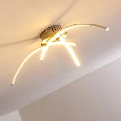 Hofstein Wikon Deckenleuchte LED Nickel-Matt, 3-flammig -LED Leuchten Verkäufe 2022 wikon deckenleuchte h3268933 do1 5