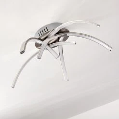 Hofstein Wikon Deckenleuchte LED Nickel-Matt, 5-flammig -LED Leuchten Verkäufe 2022 wikon deckenleuchte h3271964 do2 12