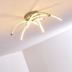 Hofstein Wikon Deckenleuchte LED Nickel-Matt, 5-flammig -LED Leuchten Verkäufe 2022 wikon deckenleuchte h3271964 do2 16