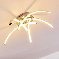 Hofstein Wikon Deckenleuchte LED Nickel-Matt, 5-flammig -LED Leuchten Verkäufe 2022 wikon deckenleuchte h3271964 do2 18