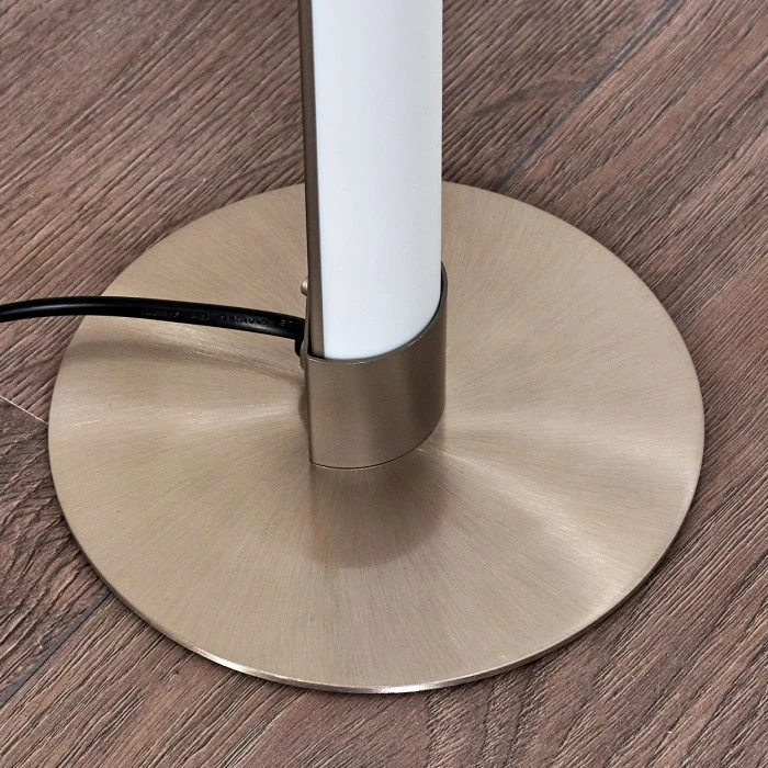 Hofstein Wila Stehlampe LED Nickel-Matt, 1-flammig 14 Hofstein Wila Stehlampe LED Nickel-Matt, 1-flammig – Bild 14