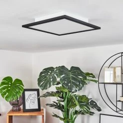 Hofstein Wilderswil Deckenpanel LED Weiß, 1-flammig -LED Leuchten Verkäufe 2022 wilderswil deckenpanel h3550397 9