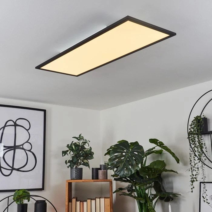 Hofstein Wilderswil Deckenpanel LED Weiß, 1-flammig 7 Hofstein Wilderswil Deckenpanel LED Weiß, 1-flammig – Bild 7