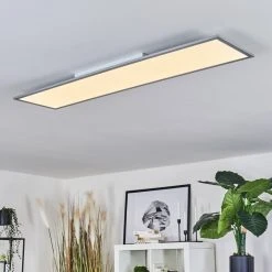 Hofstein Wilderswil Deckenpanel LED Weiß, 1-flammig -LED Leuchten Verkäufe 2022 wilderswil deckenpanel h3560310 8