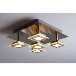 Wofi Leuchten Wofi Cholet Deckenleuchte LED Nickel-Matt, 5-flammig -LED Leuchten Verkäufe 2022 wofi cholet deckenleuchte 9197 05 64 0000 do1 11