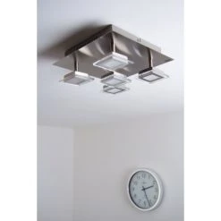 Wofi Leuchten Wofi Cholet Deckenleuchte LED Nickel-Matt, 5-flammig -LED Leuchten Verkäufe 2022 wofi cholet deckenleuchte 9197 05 64 0000 do1 4