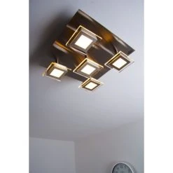 Wofi Leuchten Wofi Cholet Deckenleuchte LED Nickel-Matt, 5-flammig -LED Leuchten Verkäufe 2022 wofi cholet deckenleuchte 9197 05 64 0000 do1 5