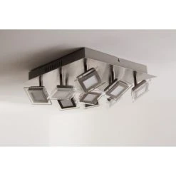 Wofi Leuchten Wofi Cholet Deckenleuchte LED Nickel-Matt, 9-flammig 17 Wofi Leuchten Wofi Cholet Deckenleuchte LED Nickel-Matt, 9-flammig -LED Leuchten Verkäufe 2022 wofi cholet deckenleuchte 9197 09 64 0000 do1 3