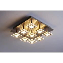 Wofi Leuchten Wofi Cholet Deckenleuchte LED Nickel-Matt, 9-flammig 18 Wofi Leuchten Wofi Cholet Deckenleuchte LED Nickel-Matt, 9-flammig -LED Leuchten Verkäufe 2022 wofi cholet deckenleuchte 9197 09 64 0000 do1 4