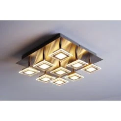 Wofi Leuchten Wofi Cholet Deckenleuchte LED Nickel-Matt, 9-flammig 21 Wofi Leuchten Wofi Cholet Deckenleuchte LED Nickel-Matt, 9-flammig -LED Leuchten Verkäufe 2022 wofi cholet deckenleuchte 9197 09 64 0000 do1 7