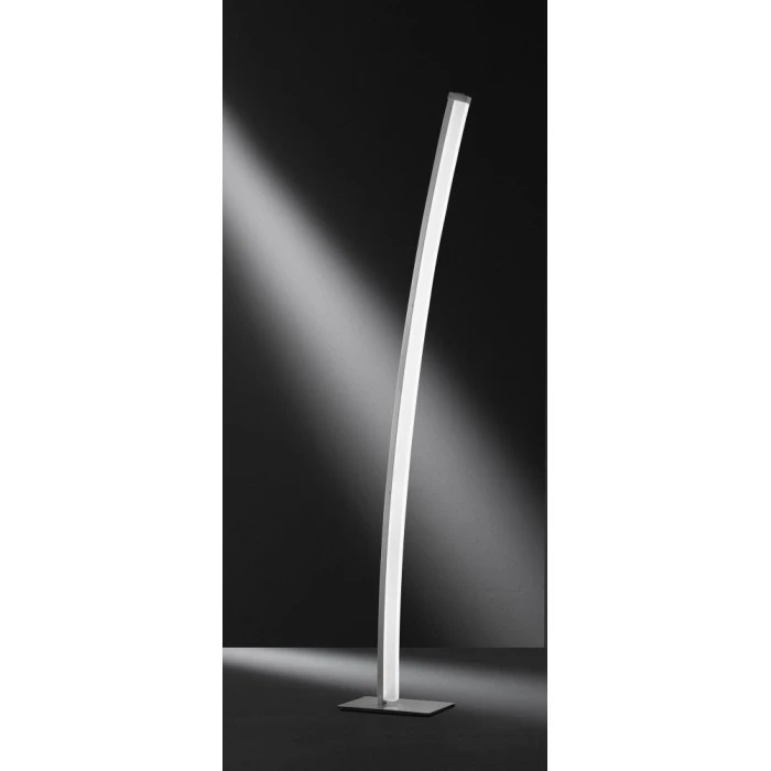 Wofi Leuchten Wofi FERROL Standleuchte LED Nickel-Matt, 1-flammig 2 Wofi Leuchten Wofi FERROL Standleuchte LED Nickel-Matt, 1-flammig – Bild 2