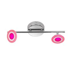 Wofi Leuchten Wofi GEMMA Deckenleuchte LED Chrom, 4-flammig, Fernbedienung, Farbwechsler -LED Leuchten Verkäufe 2022 wofi gemma deckenleuchte 7228 03 01 6000 2