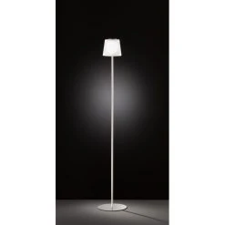 Wofi Leuchten Wofi GENK Stehleuchte LED Nickel-Matt, 1-flammig