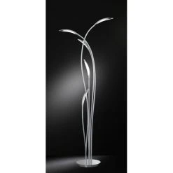 Wofi Leuchten Wofi HAMPTON Stehlampe LED Chrom, 5-flammig, Fernbedienung -LED Leuchten Verkäufe 2022 wofi hampton stehlampe 3326 05 01 5000 2