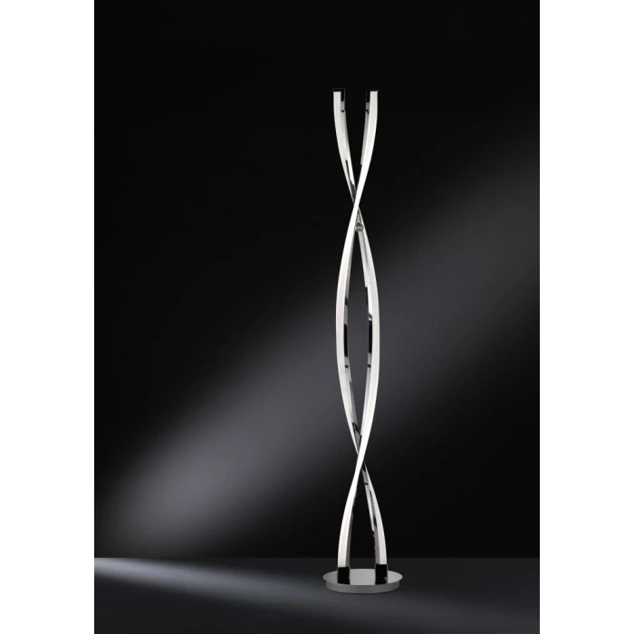 Wofi Leuchten Wofi IDANA Standleuchte LED Chrom, 2-flammig 1 Wofi Leuchten Wofi IDANA Standleuchte LED Chrom, 2-flammig