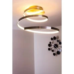 Wofi Leuchten Wofi LAVAL Deckenleuchte LED Nickel-Matt, 1-flammig -LED Leuchten Verkäufe 2022 wofi laval deckenleuchte 9369 01 64 1000 do1 12