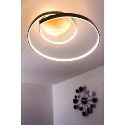 Wofi Leuchten Wofi LAVAL Deckenleuchte LED Nickel-Matt, 1-flammig -LED Leuchten Verkäufe 2022 wofi laval deckenleuchte 9369 01 64 1000 do1 5