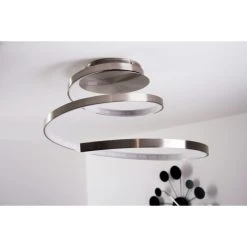 Wofi Leuchten Wofi LAVAL Deckenleuchte LED Nickel-Matt, 1-flammig -LED Leuchten Verkäufe 2022 wofi laval deckenleuchte 9369 01 64 1000 do1 6