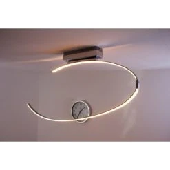 Wofi Leuchten Wofi LEX Deckenleuchte LED Chrom, 1-flammig