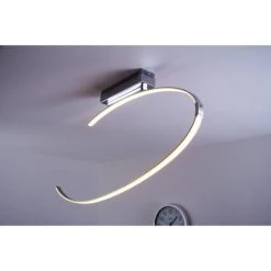 Wofi Leuchten Wofi LEX Deckenleuchte LED Chrom, 1-flammig -LED Leuchten Verkäufe 2022 wofi lex deckenleuchte 9024 01 01 0000 do1 5