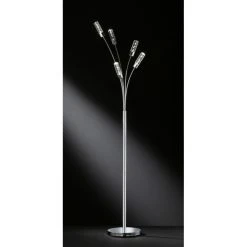 Wofi Leuchten Wofi MIDU Stehlampe LED Chrom, 5-flammig 5 Wofi Leuchten Wofi MIDU Stehlampe LED Chrom, 5-flammig -LED Leuchten Verkäufe 2022 wofi midu stehlampe 3193 05 01 0000 2