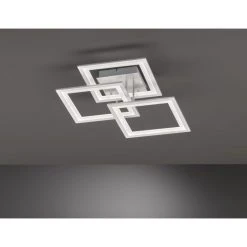 Hofstein Wofi MODESTO Deckenleuchte LED Silber, 1-flammig -LED Leuchten Verkäufe 2022 wofi modesto deckenleuchte 9243 03 70 8300 2