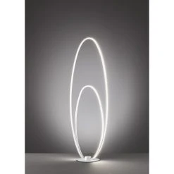 Wofi Leuchten Wofi NIA Stehleuchte LED Weiß, 1-flammig