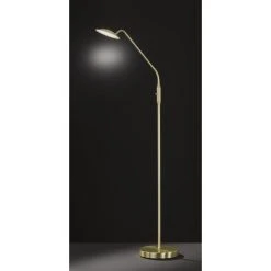 Wofi Leuchten Wofi ORTA Standleuchte LED Messing, 1-flammig