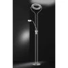 Wofi Leuchten Wofi REMY Deckenfluter LED Nickel-Matt, 2-flammig