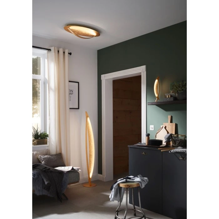 Wofi Leuchten Wofi VEGA Stehlampe LED Gold, 1-flammig 2 Wofi Leuchten Wofi VEGA Stehlampe LED Gold, 1-flammig – Bild 2