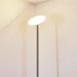 Hofstein Wonsbek Deckenfluter LED Nickel-Matt, 1-flammig 43 Hofstein Wonsbek Deckenfluter LED Nickel-Matt, 1-flammig -LED Leuchten Verkäufe 2022 wonsbek deckenfluter h3297315 do1 11