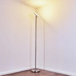 Hofstein Wonsbek Deckenfluter LED Nickel-Matt, 1-flammig 44 Hofstein Wonsbek Deckenfluter LED Nickel-Matt, 1-flammig -LED Leuchten Verkäufe 2022 wonsbek deckenfluter h3297315 do1 12