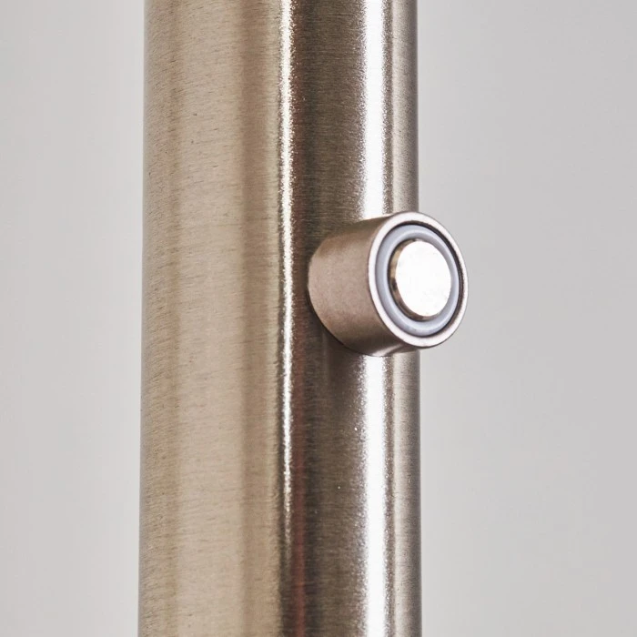 Hofstein Wonsbek Deckenfluter LED Nickel-Matt, 1-flammig 29 Hofstein Wonsbek Deckenfluter LED Nickel-Matt, 1-flammig – Bild 29