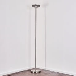 Hofstein Wonsbek Deckenfluter LED Nickel-Matt, 1-flammig 61 Hofstein Wonsbek Deckenfluter LED Nickel-Matt, 1-flammig -LED Leuchten Verkäufe 2022 wonsbek deckenfluter h3297315 do1 29