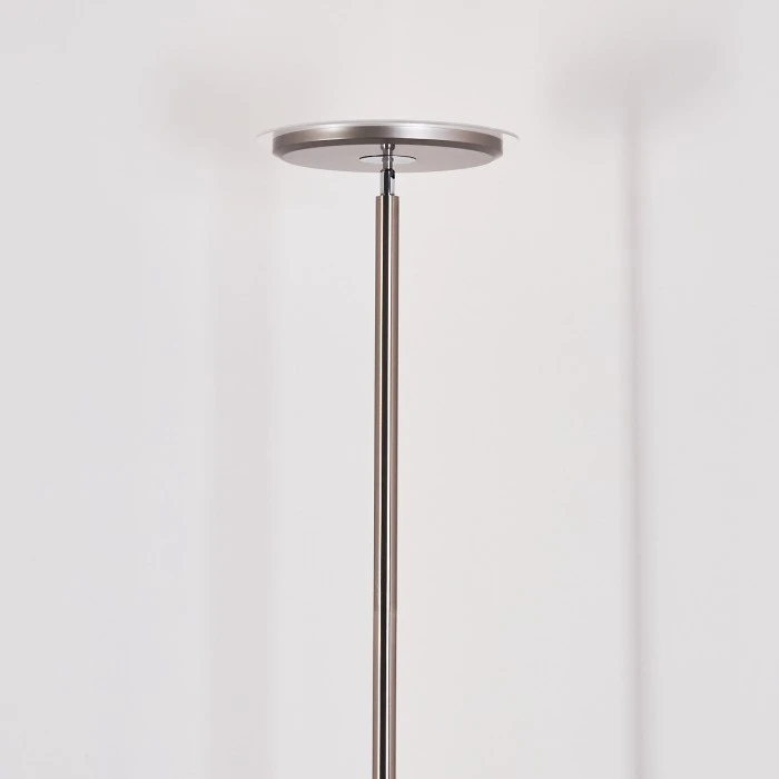 Hofstein Wonsbek Deckenfluter LED Nickel-Matt, 1-flammig 5 Hofstein Wonsbek Deckenfluter LED Nickel-Matt, 1-flammig – Bild 5