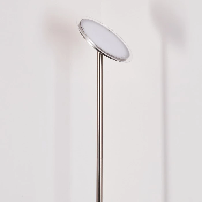 Hofstein Wonsbek Deckenfluter LED Nickel-Matt, 1-flammig 10 Hofstein Wonsbek Deckenfluter LED Nickel-Matt, 1-flammig – Bild 10