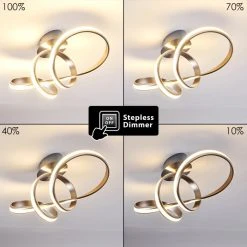 Hofstein Woyens Deckenleuchte LED Stahl gebürstet, 1-flammig 24 Hofstein Woyens Deckenleuchte LED Stahl gebürstet, 1-flammig -LED Leuchten Verkäufe 2022 woyens deckenleuchte h3268940 do1 2