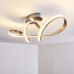 Hofstein Woyens Deckenleuchte LED Stahl gebürstet, 1-flammig 29 Hofstein Woyens Deckenleuchte LED Stahl gebürstet, 1-flammig -LED Leuchten Verkäufe 2022 woyens deckenleuchte h3268940 do1 7