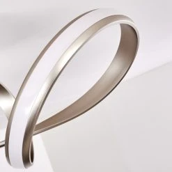 Hofstein Woyens Deckenleuchte LED Edelstahl, 1-flammig -LED Leuchten Verkäufe 2022 woyens deckenleuchte h3295625 10