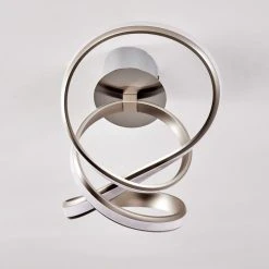 Hofstein Woyens Deckenleuchte LED Edelstahl, 1-flammig -LED Leuchten Verkäufe 2022 woyens deckenleuchte h3295625 11