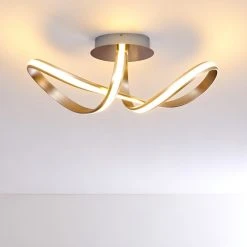 Hofstein Woyens Deckenleuchte LED Edelstahl, 1-flammig -LED Leuchten Verkäufe 2022 woyens deckenleuchte h3295625 6