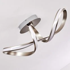 Hofstein Woyens Deckenleuchte LED Edelstahl, 1-flammig -LED Leuchten Verkäufe 2022 woyens deckenleuchte h3295625 7