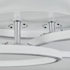 Hofstein Xena Deckenleuchte LED Weiß, 1-flammig, Fernbedienung -LED Leuchten Verkäufe 2022 xena deckenleuchte h3562222 5