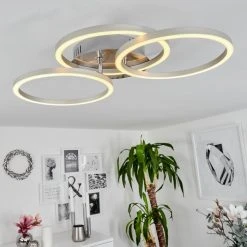 Hofstein Xena Deckenleuchte LED Nickel-Matt, 1-flammig, Fernbedienung 18 Hofstein Xena Deckenleuchte LED Nickel-Matt, 1-flammig, Fernbedienung -LED Leuchten Verkäufe 2022 xena deckenleuchte h3562260 8